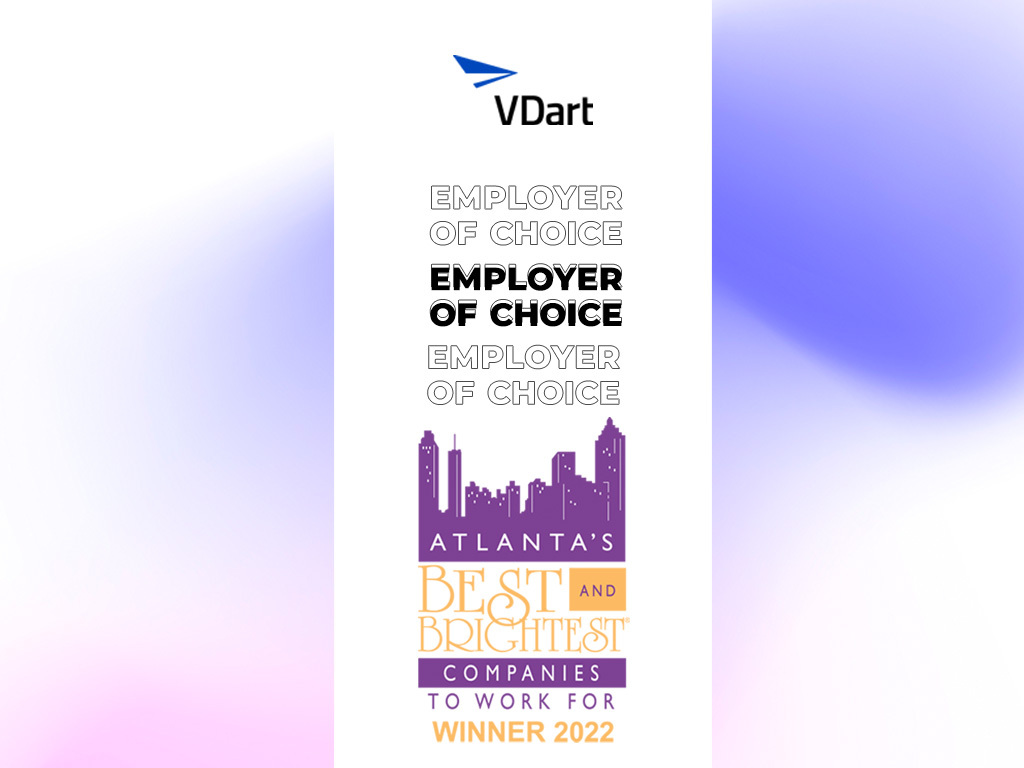 VDart Has Been Recognized As One Of Atlanta’s Best And Brightest Companies To Work For 2022