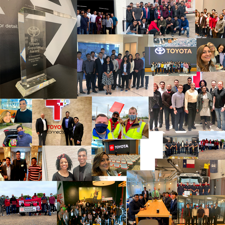 Toyota Diverse Supplier of the Year- IT 2021.