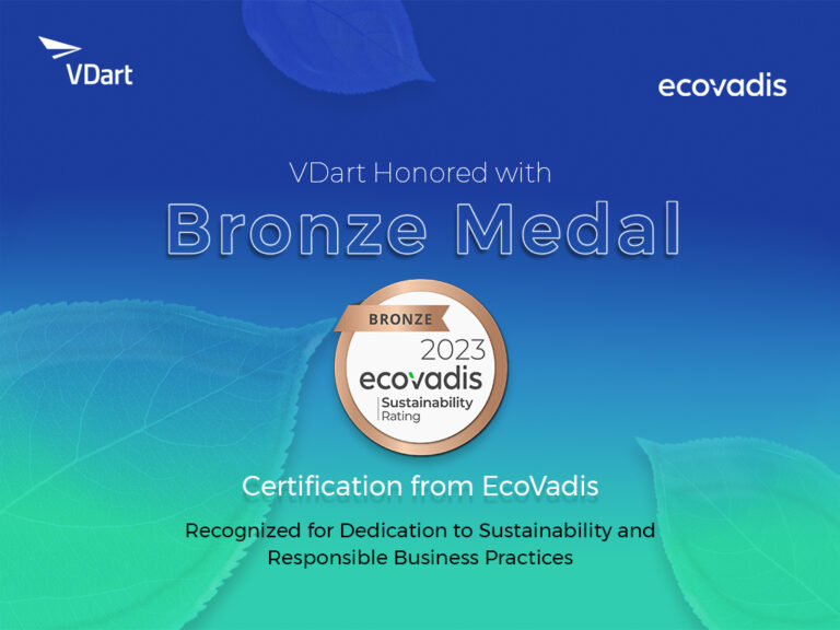 VDart Attains Significant Sustainability Milestone with EcoVadis Bronze